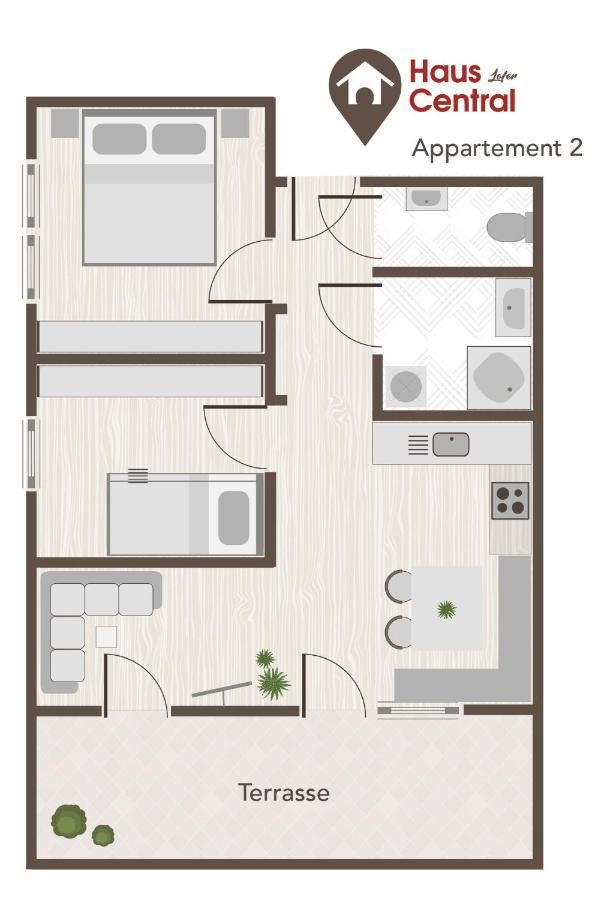 Haus Central Lofer Extérieur photo