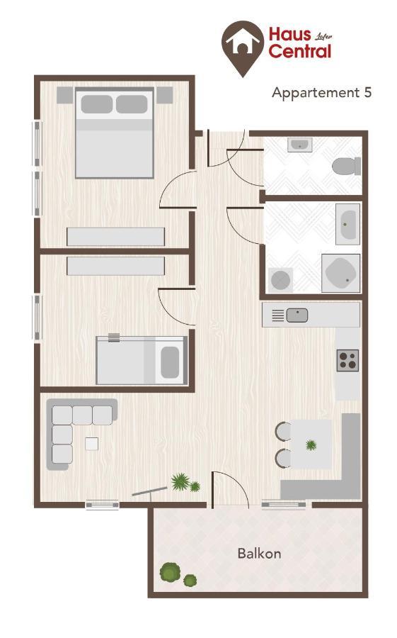 Haus Central Lofer Extérieur photo