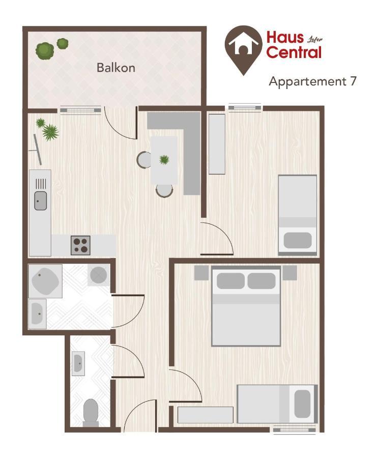 Haus Central Lofer Extérieur photo